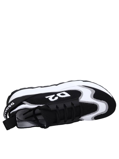 Sneakers in tessuto elasticizzato DSQUARED2 | 77735 TIOM.-SCUBANERO-BIANCO-GRIGIO